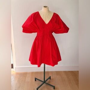 ASOS Curve Vibrant Red Mini Dress